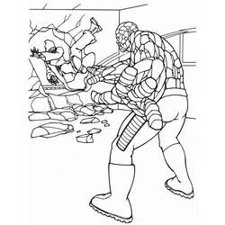 Coloring page: The Thing (Superheroes) #82013 - Free Printable Coloring Pages