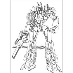 Coloring page: Transformers (Superheroes) #75084 - Free Printable Coloring Pages