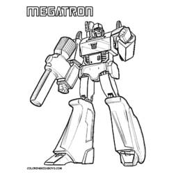 Coloring page: Transformers (Superheroes) #75096 - Free Printable Coloring Pages