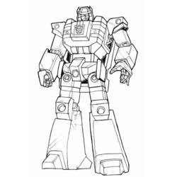 Coloring page: Transformers (Superheroes) #75099 - Free Printable Coloring Pages