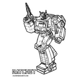 Coloring page: Transformers (Superheroes) #75115 - Free Printable Coloring Pages