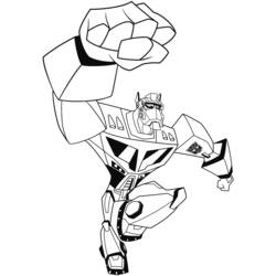 Coloring page: Transformers (Superheroes) #75180 - Free Printable Coloring Pages