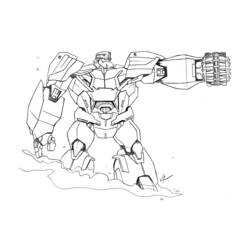 Coloring page: Transformers (Superheroes) #75206 - Free Printable Coloring Pages