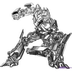 Coloring page: Transformers (Superheroes) #75220 - Free Printable Coloring Pages