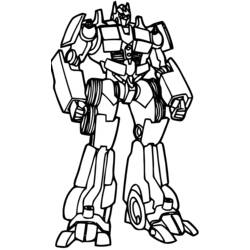 Coloring page: Transformers (Superheroes) #75222 - Free Printable Coloring Pages