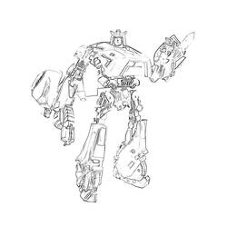 Coloring page: Transformers (Superheroes) #75330 - Free Printable Coloring Pages