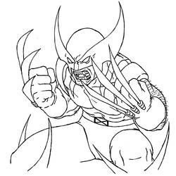 Coloring page: Wolverine (Superheroes) #74855 - Free Printable Coloring Pages