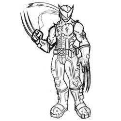 Coloring page: Wolverine (Superheroes) #74963 - Free Printable Coloring Pages