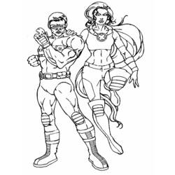 Coloring page: X-Men (Superheroes) #74372 - Free Printable Coloring Pages