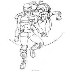 Coloring page: X-Men (Superheroes) #74458 - Free Printable Coloring Pages