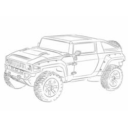 Coloring page: 4X4 (Transportation) #145924 - Free Printable Coloring Pages