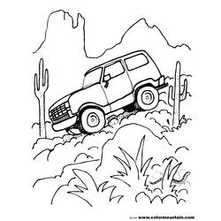 Coloring page: 4X4 (Transportation) #145933 - Free Printable Coloring Pages