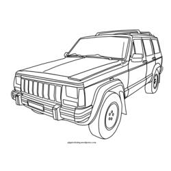 Coloring page: 4X4 (Transportation) #145938 - Free Printable Coloring Pages