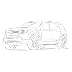 Coloring page: 4X4 (Transportation) #145944 - Free Printable Coloring Pages