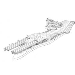 Coloring page: Aircraft carrier (Transportation) #137851 - Free Printable Coloring Pages