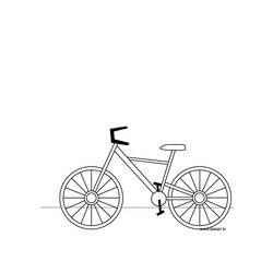 Coloring page: Bike / Bicycle (Transportation) #136956 - Free Printable Coloring Pages