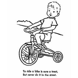 Coloring page: Bike / Bicycle (Transportation) #136961 - Free Printable Coloring Pages