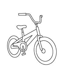 Coloring page: Bike / Bicycle (Transportation) #136970 - Free Printable Coloring Pages