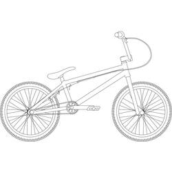 Coloring page: Bike / Bicycle (Transportation) #136992 - Free Printable Coloring Pages