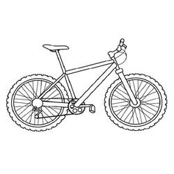 Coloring page: Bike / Bicycle (Transportation) #137003 - Free Printable Coloring Pages