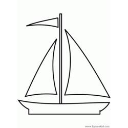 Coloring page: Boat / Ship (Transportation) #137452 - Free Printable Coloring Pages