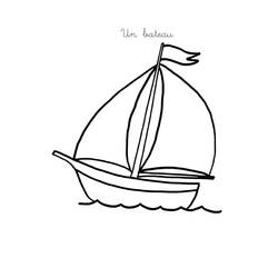 Coloring pages: Boat / Ship - Free Printable Coloring Pages