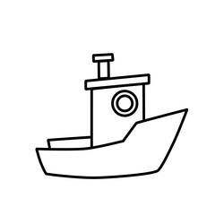 Coloring page: Boat / Ship (Transportation) #137494 - Free Printable Coloring Pages