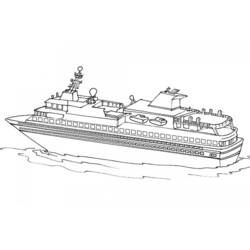 Coloring page: Boat / Ship (Transportation) #137544 - Free Printable Coloring Pages