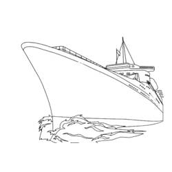 Coloring page: Boat / Ship (Transportation) #137559 - Free Printable Coloring Pages