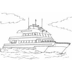 Coloring page: Boat / Ship (Transportation) #137673 - Free Printable Coloring Pages