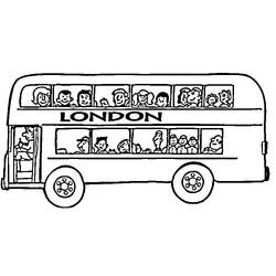 Coloring page: Bus (Transportation) #135303 - Free Printable Coloring Pages