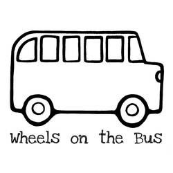 Coloring page: Bus (Transportation) #135316 - Free Printable Coloring Pages