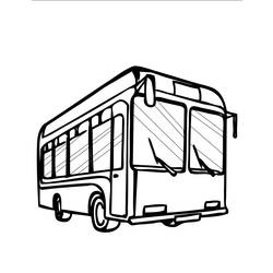 Coloring page: Bus (Transportation) #135384 - Free Printable Coloring Pages