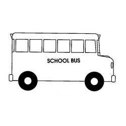 Coloring page: Bus (Transportation) #135393 - Free Printable Coloring Pages