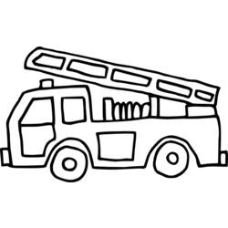 Coloring page: Firetruck (Transportation) #135813 - Free Printable Coloring Pages