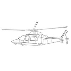 Coloring page: Helicopter (Transportation) #136071 - Free Printable Coloring Pages