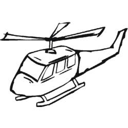 Coloring page: Helicopter (Transportation) #136160 - Free Printable Coloring Pages