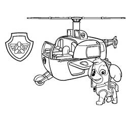Coloring page: Helicopter (Transportation) #136181 - Free Printable Coloring Pages