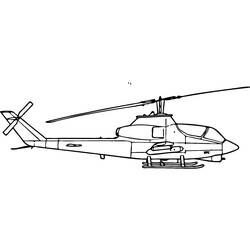 Coloring page: Helicopter (Transportation) #136212 - Free Printable Coloring Pages