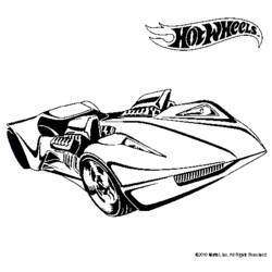Coloring page: Hot wheels (Transportation) #145850 - Free Printable Coloring Pages