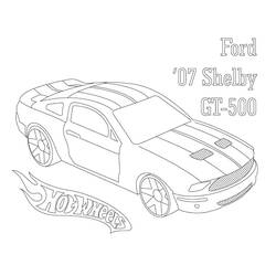 Coloring page: Hot wheels (Transportation) #145851 - Free Printable Coloring Pages