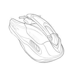 Coloring page: Jet ski / Seadoo (Transportation) #139935 - Free Printable Coloring Pages