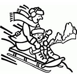 Coloring page: Luge (Transportation) #142532 - Free Printable Coloring Pages