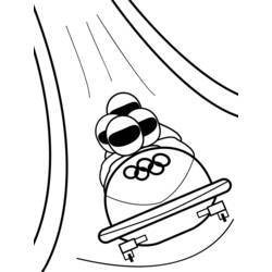 Coloring page: Luge (Transportation) #142536 - Free Printable Coloring Pages