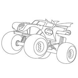 Coloring page: Monster Truck (Transportation) #141324 - Free Printable Coloring Pages