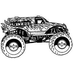 Coloring page: Monster Truck (Transportation) #141342 - Free Printable Coloring Pages