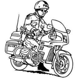 Coloring page: Motorcycle (Transportation) #136291 - Free Printable Coloring Pages