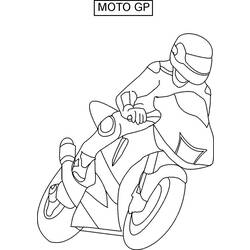 Coloring page: Motorcycle (Transportation) #136439 - Free Printable Coloring Pages