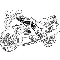 Coloring page: Motorcycle (Transportation) #136451 - Free Printable Coloring Pages