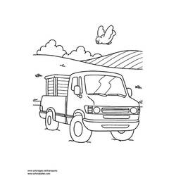 Coloring page: Pickup (Transportation) #144286 - Free Printable Coloring Pages